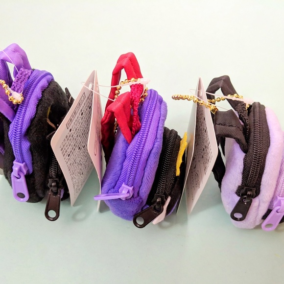 NWT Tokyo Disney Villains Zip Coin Purse (each) - Picture 2 of 2